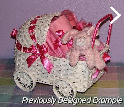 Baby-Carriage-Gift (2).JPG - Wicker Baby Carriage Gift